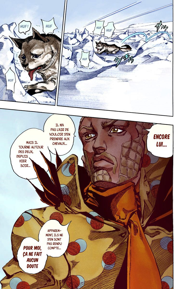 Read JoJo_s Bizarre Adventure Part 7 Steel Ball Run Official Colored FR Manga Online