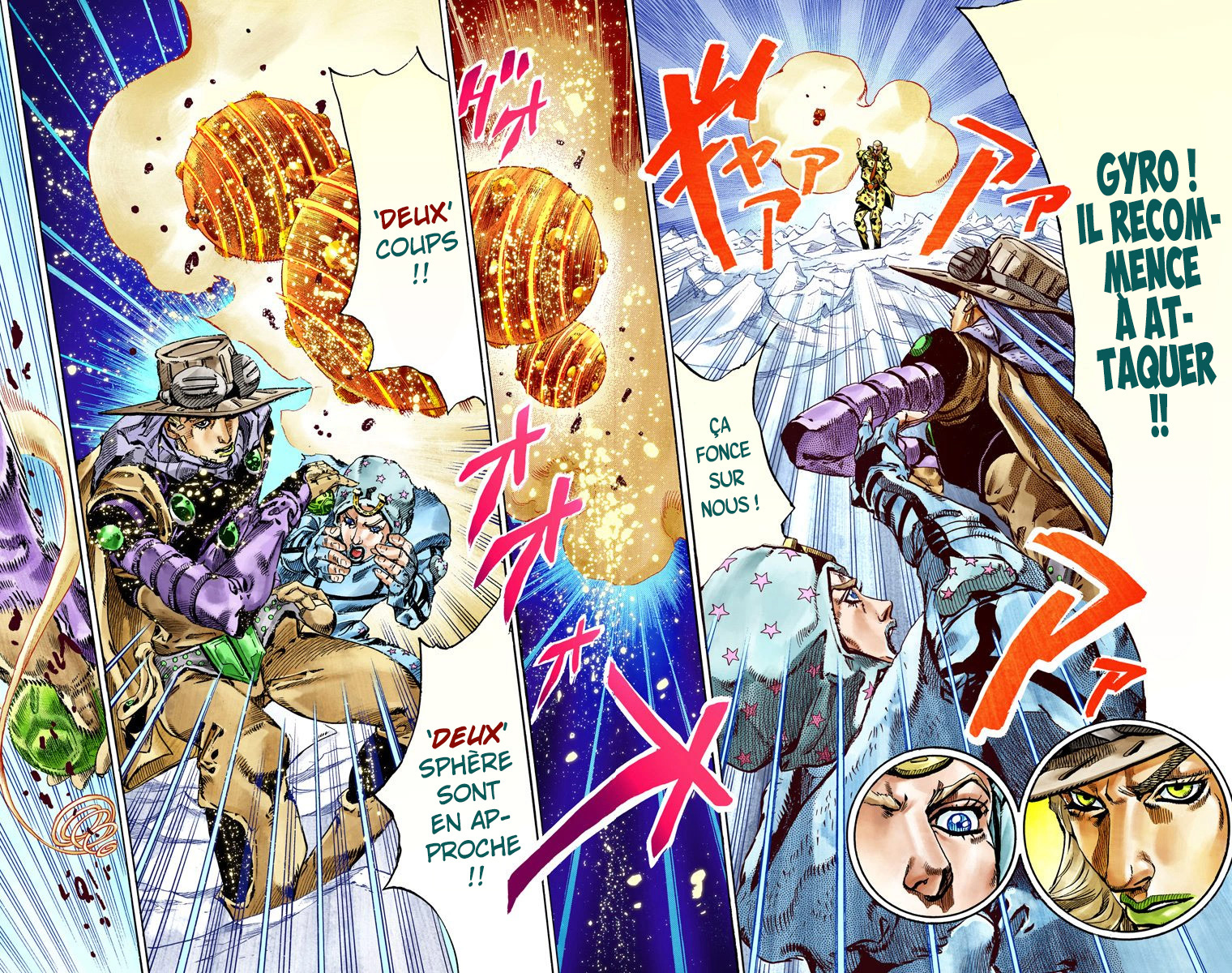 Read JoJo_s Bizarre Adventure Part 7 Steel Ball Run Official Colored FR Manga Online