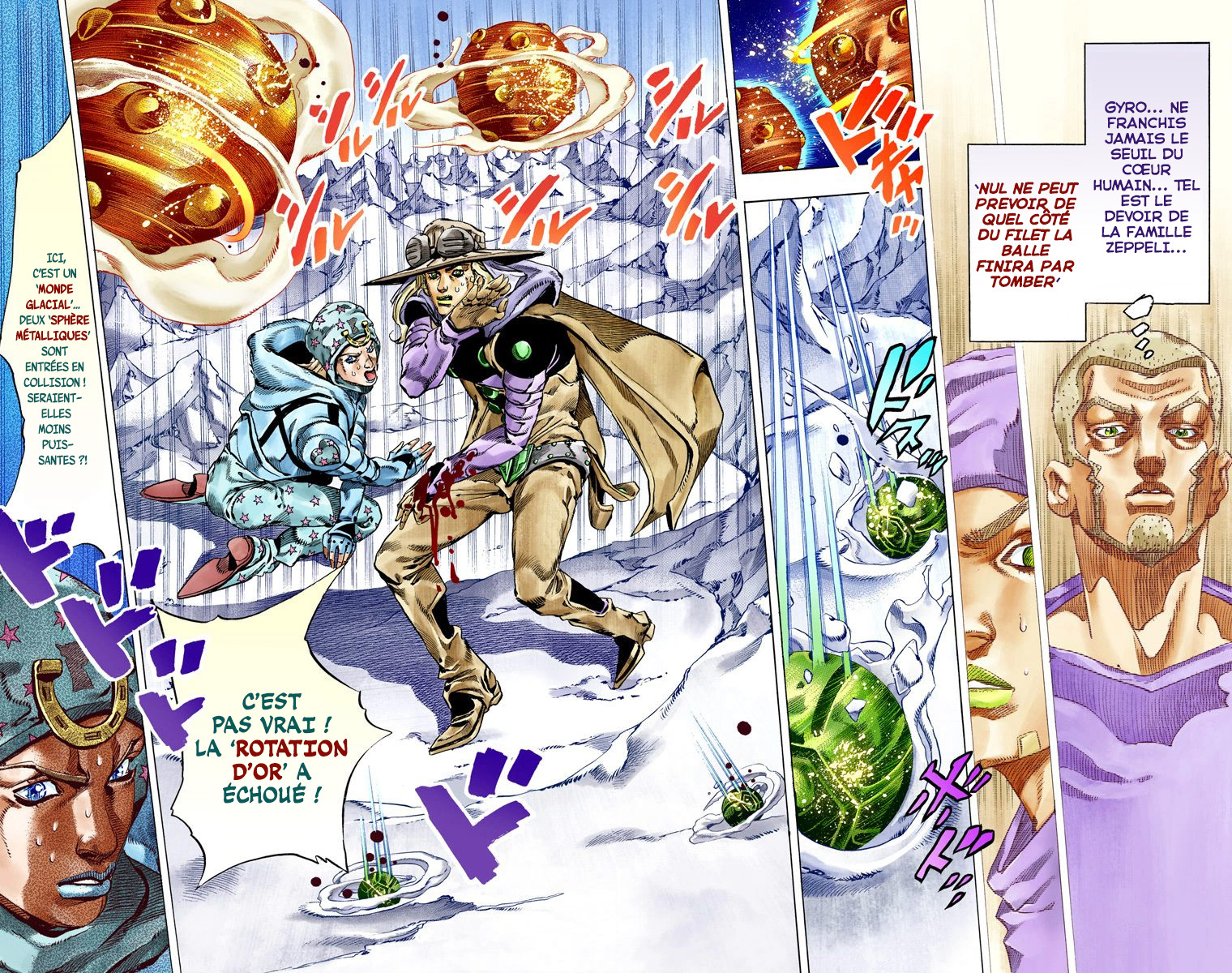 Read JoJo_s Bizarre Adventure Part 7 Steel Ball Run Official Colored FR Manga Online
