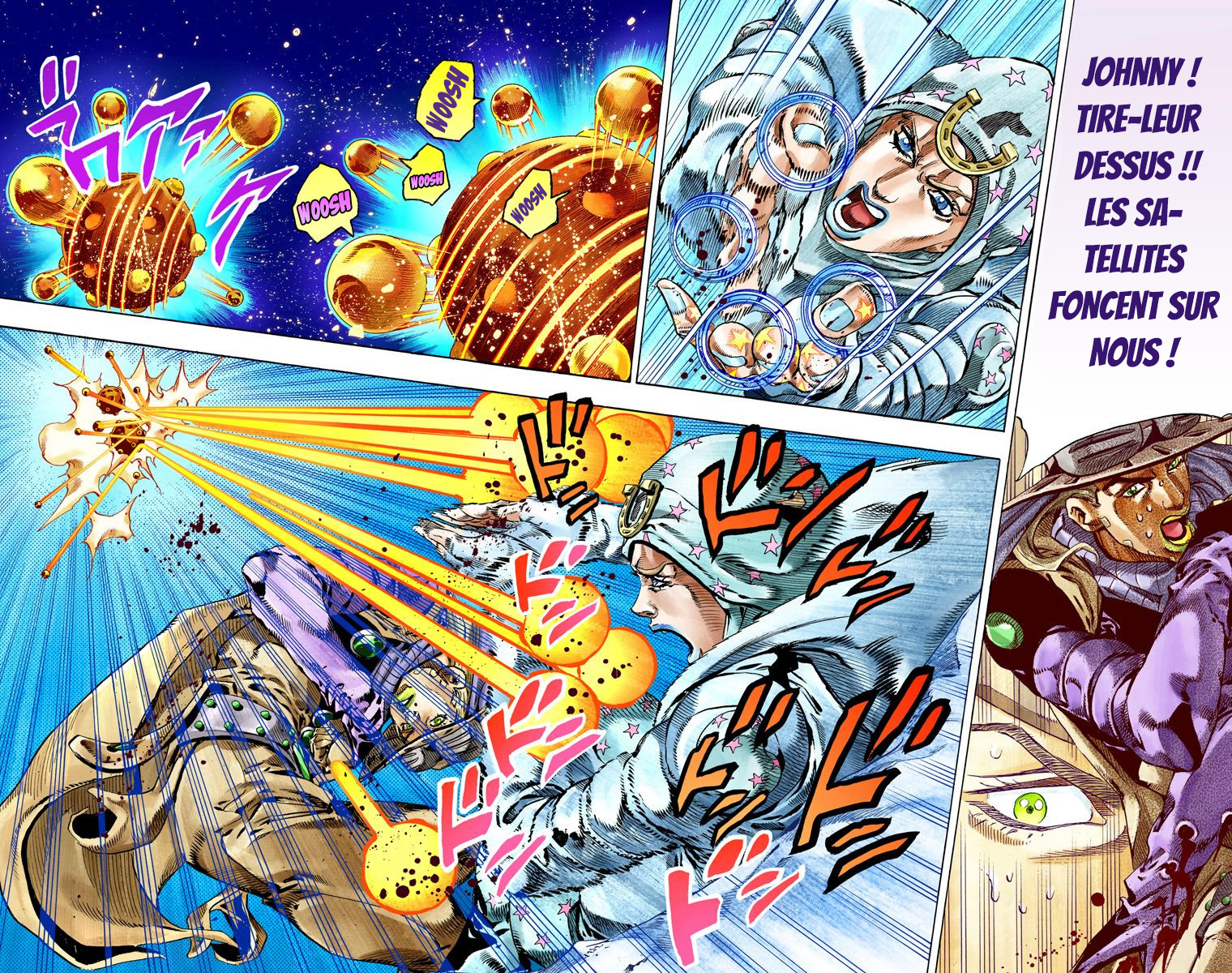 Read JoJo_s Bizarre Adventure Part 7 Steel Ball Run Official Colored FR Manga Online