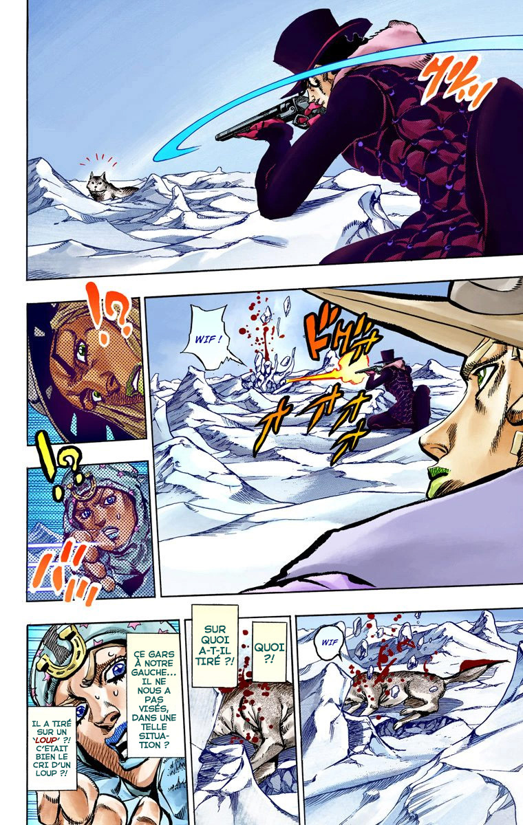 Read JoJo_s Bizarre Adventure Part 7 Steel Ball Run Official Colored FR Manga Online