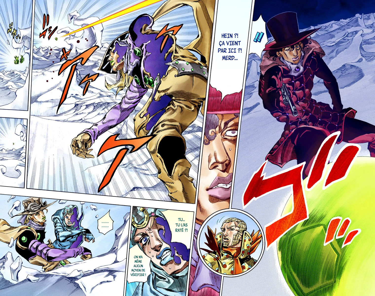 Read JoJo_s Bizarre Adventure Part 7 Steel Ball Run Official Colored FR Manga Online