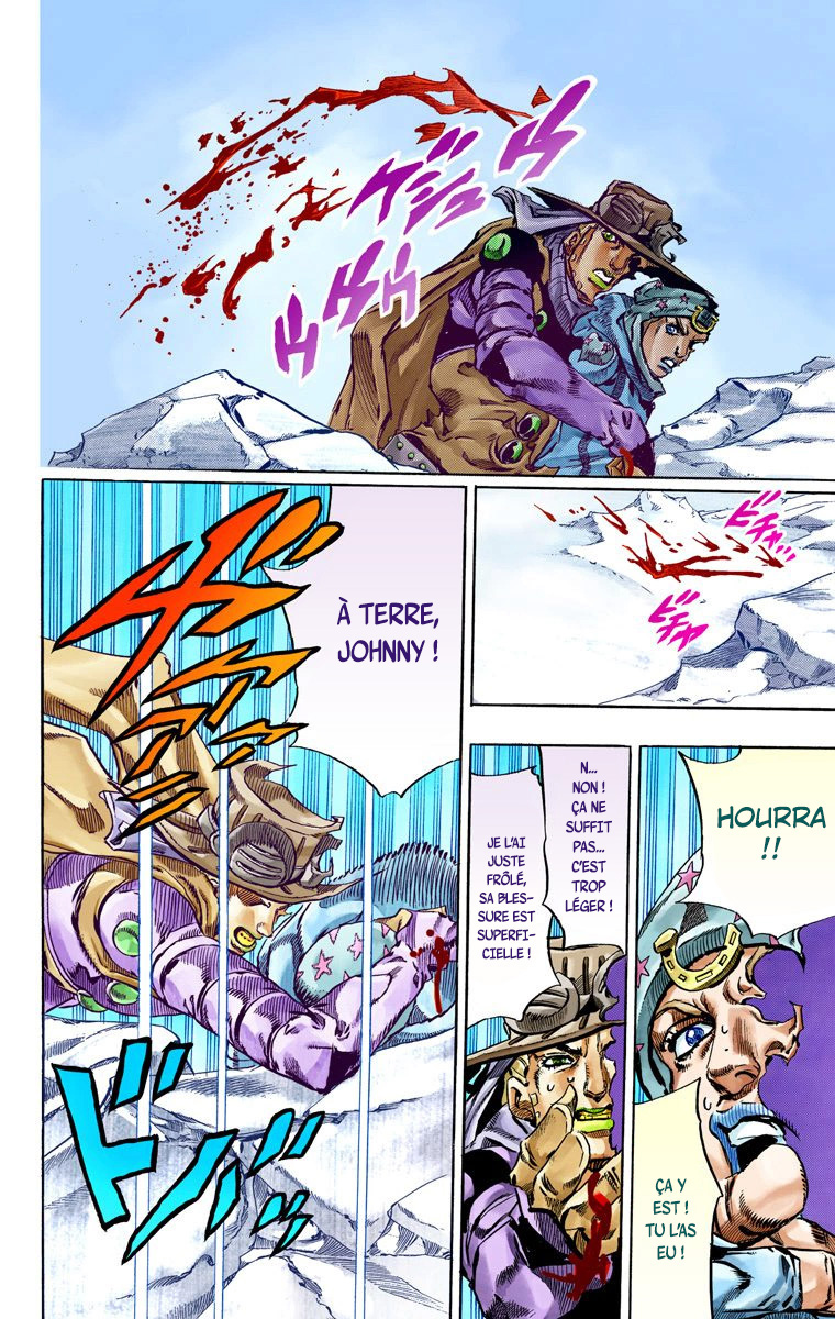 Read JoJo_s Bizarre Adventure Part 7 Steel Ball Run Official Colored FR Manga Online
