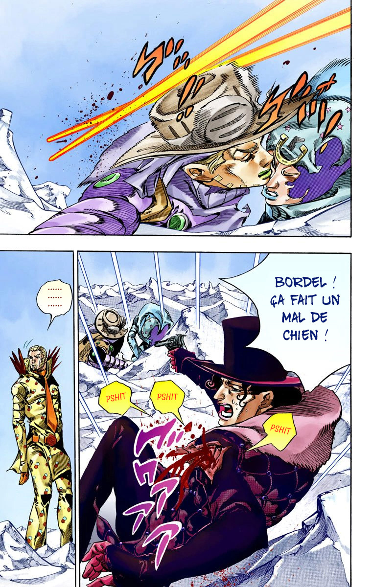 Read JoJo_s Bizarre Adventure Part 7 Steel Ball Run Official Colored FR Manga Online