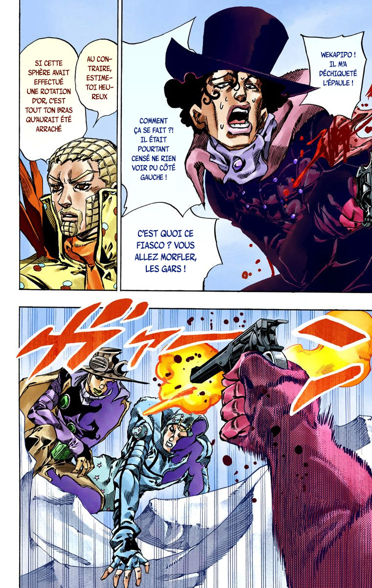 Read JoJo_s Bizarre Adventure Part 7 Steel Ball Run Official Colored FR Manga Online