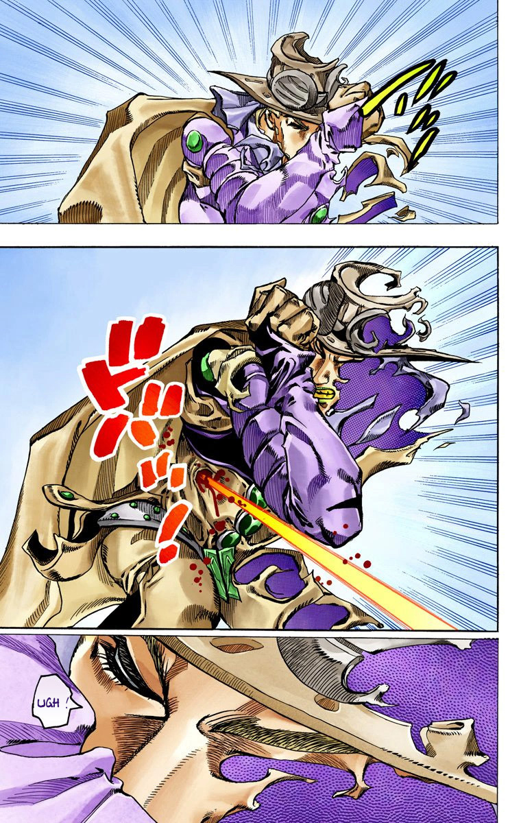 Read JoJo_s Bizarre Adventure Part 7 Steel Ball Run Official Colored FR Manga Online