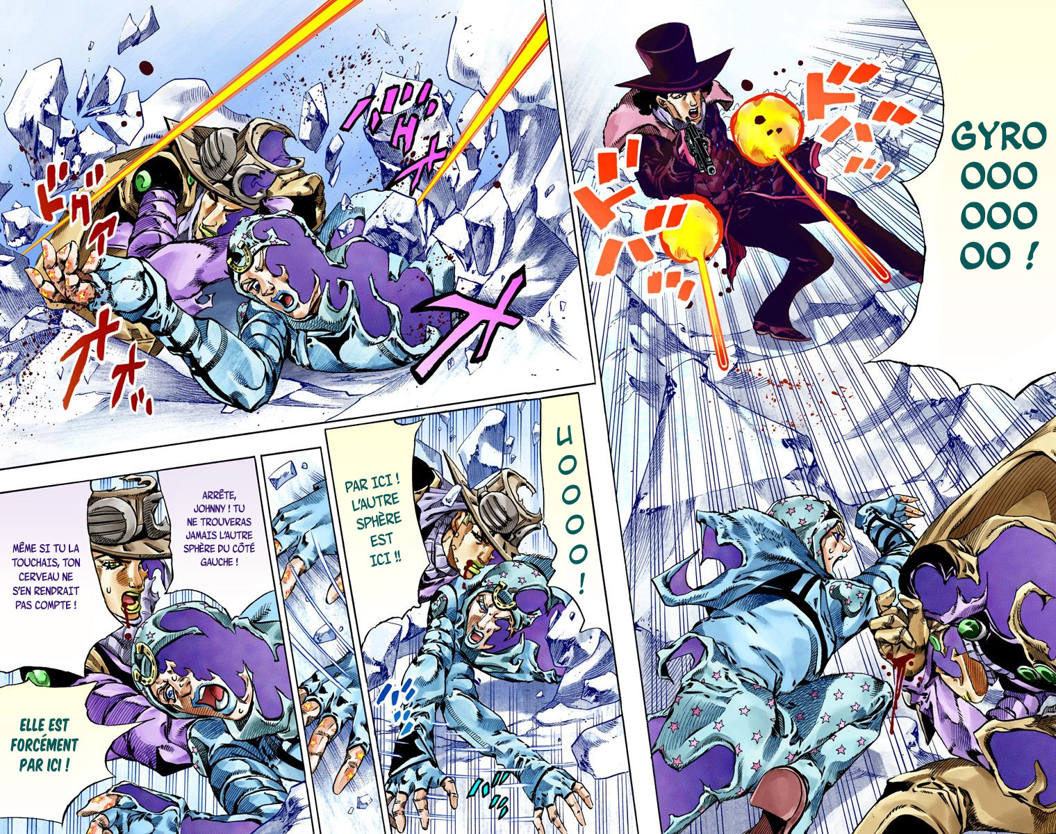 Read JoJo_s Bizarre Adventure Part 7 Steel Ball Run Official Colored FR Manga Online