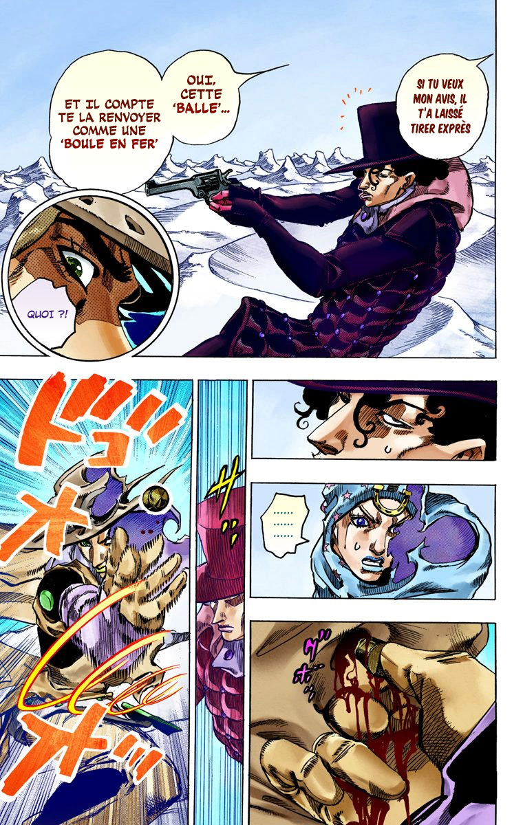 Read JoJo_s Bizarre Adventure Part 7 Steel Ball Run Official Colored FR Manga Online
