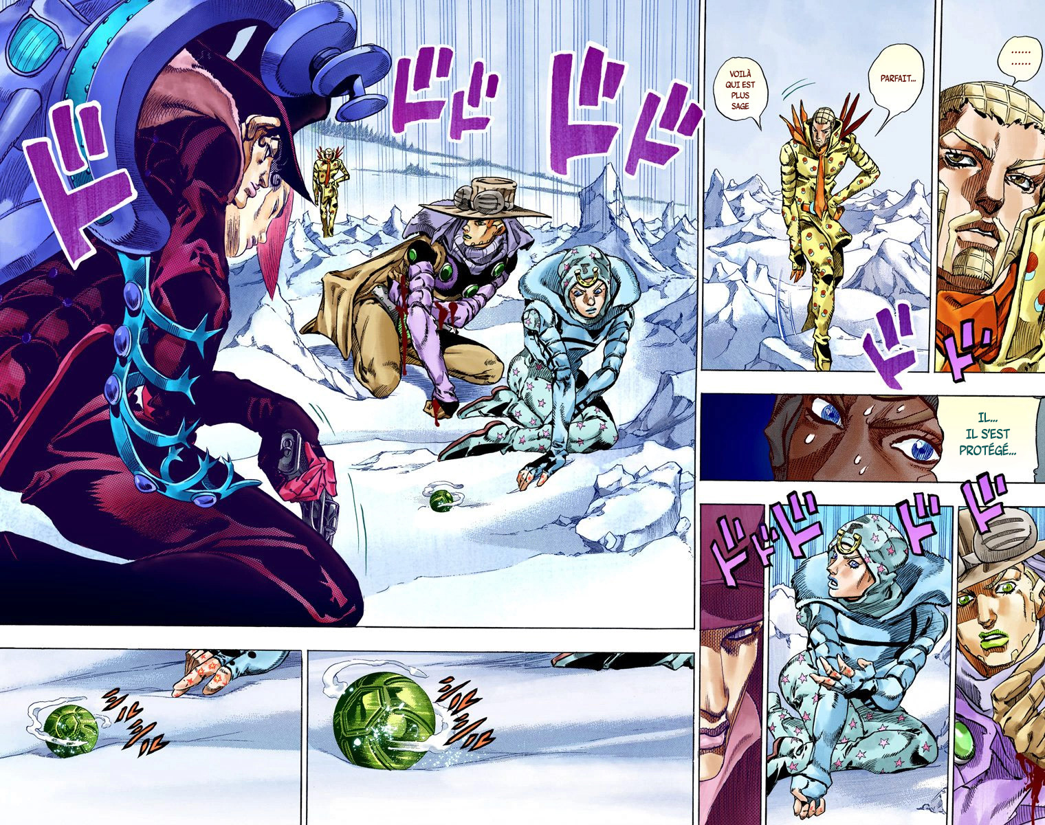 Read JoJo_s Bizarre Adventure Part 7 Steel Ball Run Official Colored FR Manga Online
