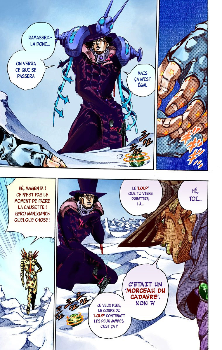 Read JoJo_s Bizarre Adventure Part 7 Steel Ball Run Official Colored FR Manga Online