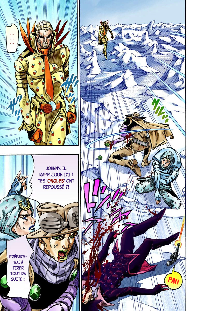 Read JoJo_s Bizarre Adventure Part 7 Steel Ball Run Official Colored FR Manga Online