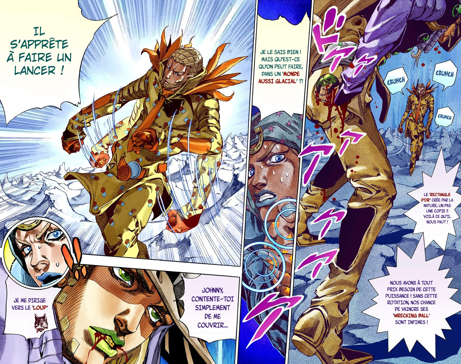 Read JoJo_s Bizarre Adventure Part 7 Steel Ball Run Official Colored FR Manga Online