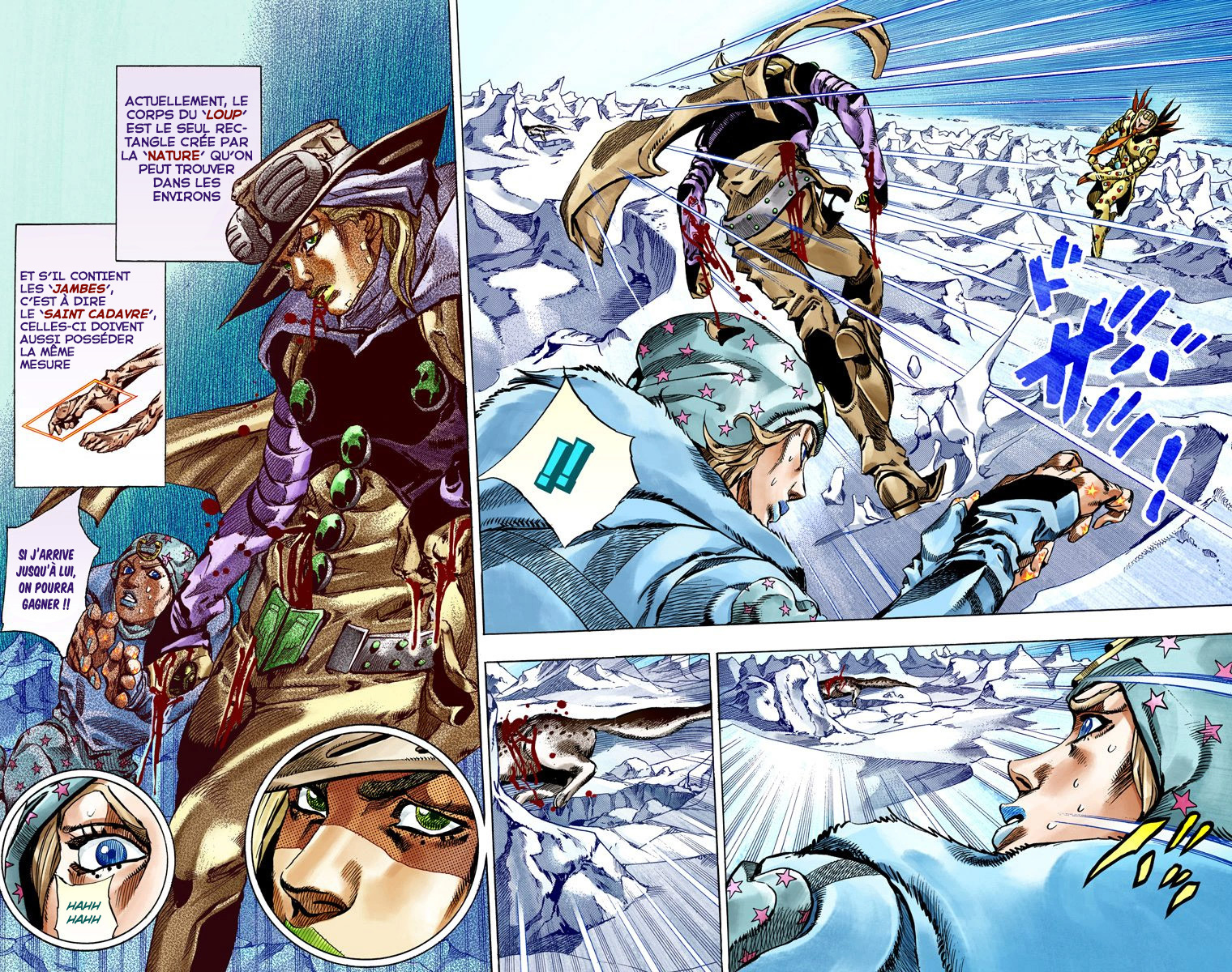 Read JoJo_s Bizarre Adventure Part 7 Steel Ball Run Official Colored FR Manga Online