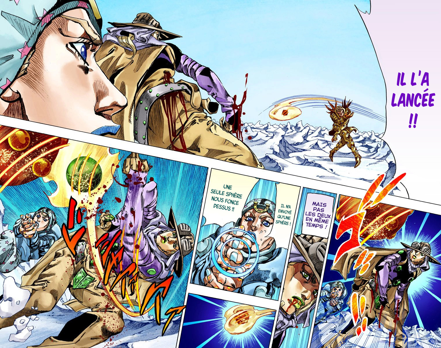 Read JoJo_s Bizarre Adventure Part 7 Steel Ball Run Official Colored FR Manga Online