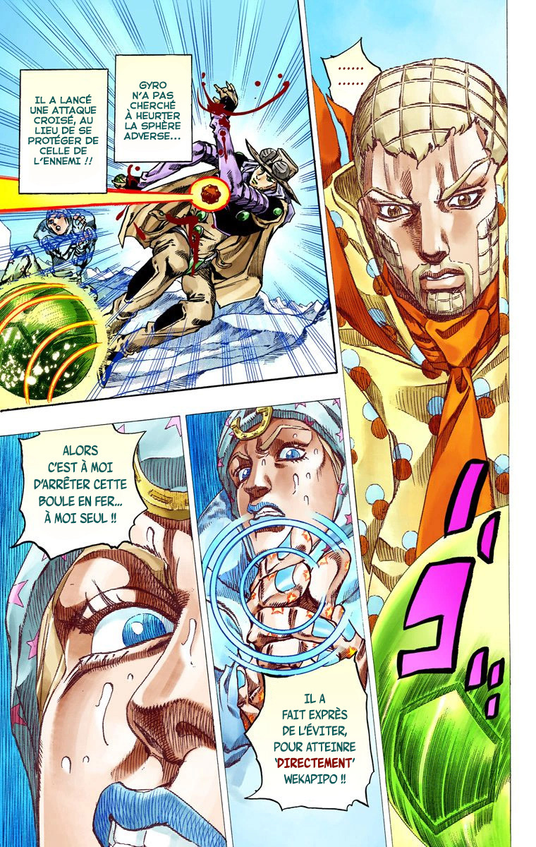 Read JoJo_s Bizarre Adventure Part 7 Steel Ball Run Official Colored FR Manga Online