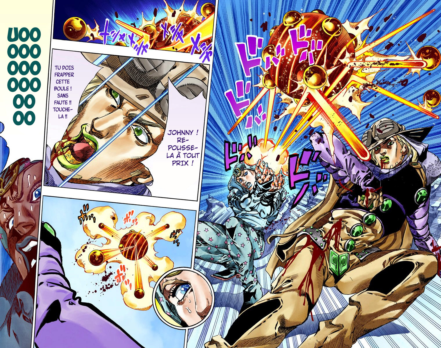Read JoJo_s Bizarre Adventure Part 7 Steel Ball Run Official Colored FR Manga Online