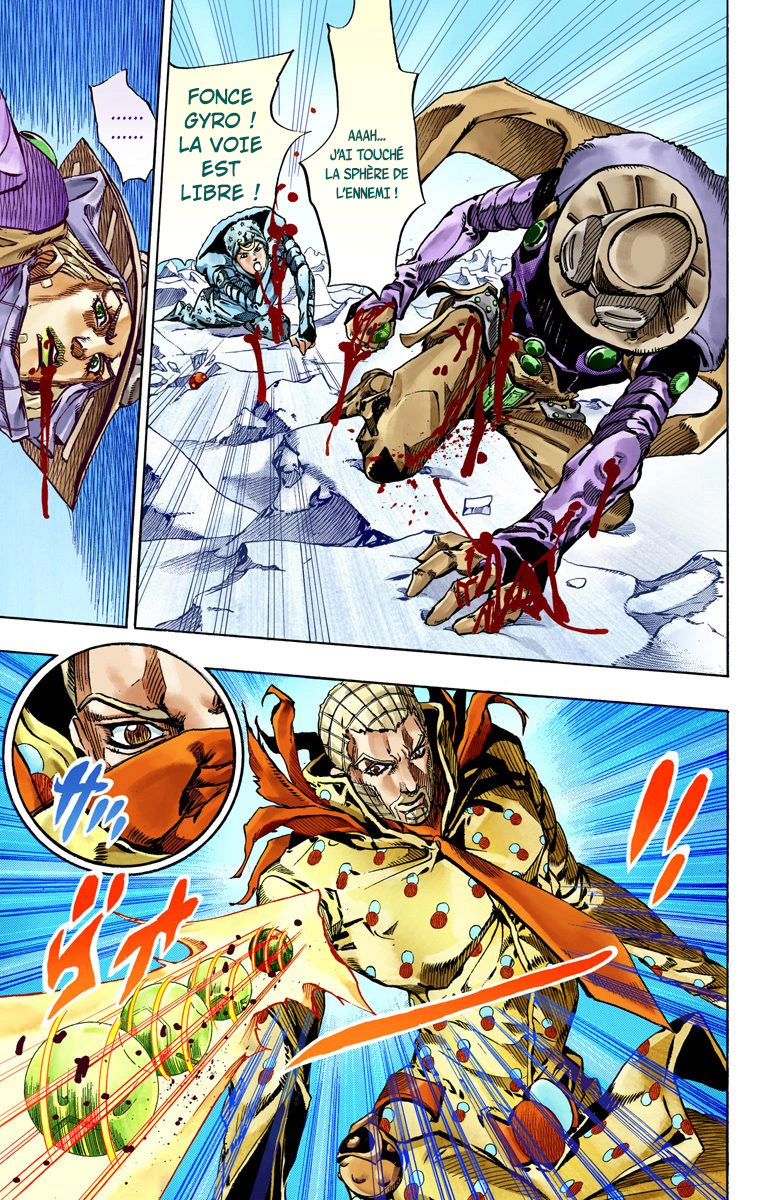 Read JoJo_s Bizarre Adventure Part 7 Steel Ball Run Official Colored FR Manga Online