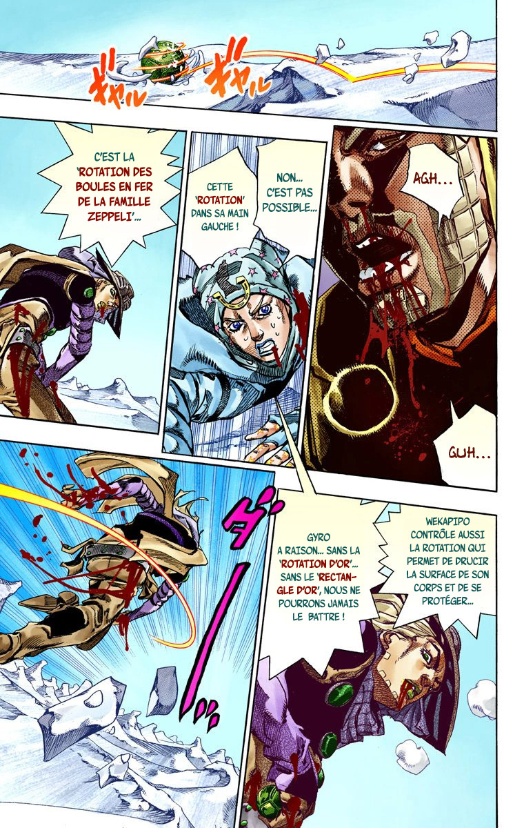 Read JoJo_s Bizarre Adventure Part 7 Steel Ball Run Official Colored FR Manga Online