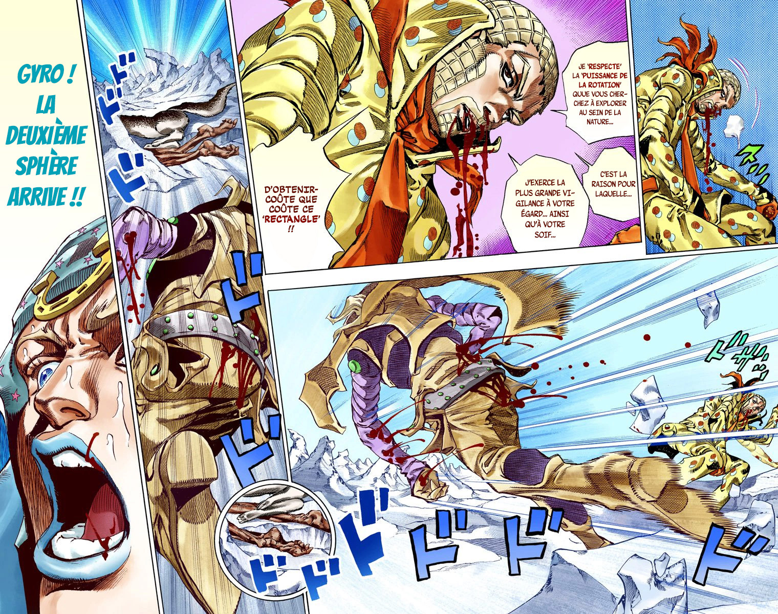 Read JoJo_s Bizarre Adventure Part 7 Steel Ball Run Official Colored FR Manga Online