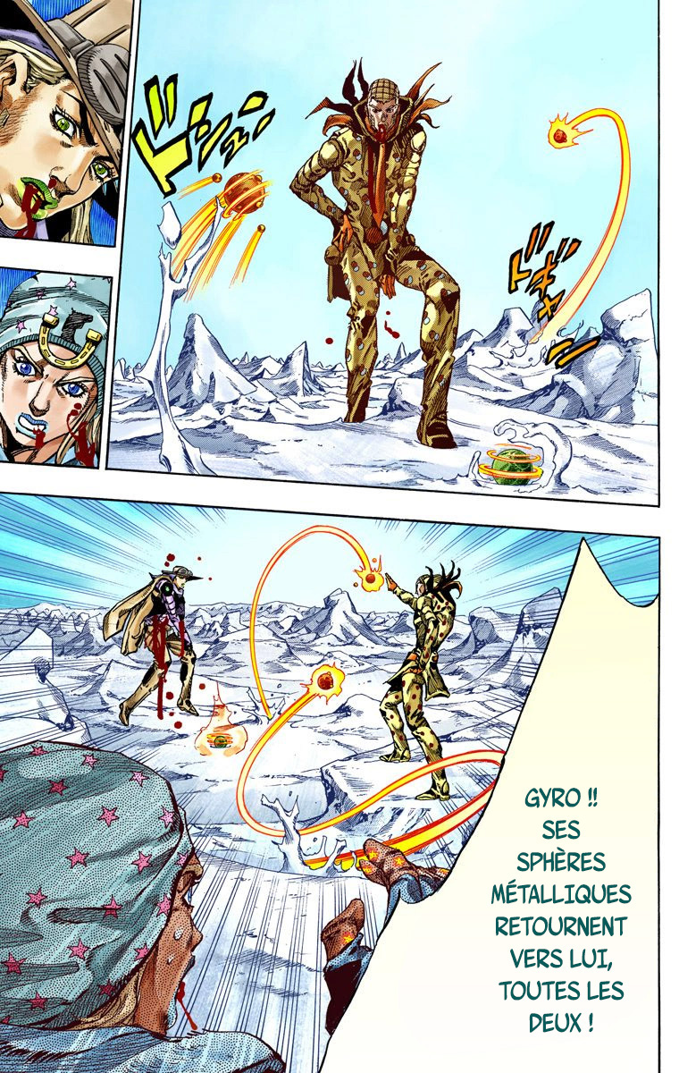Read JoJo_s Bizarre Adventure Part 7 Steel Ball Run Official Colored FR Manga Online