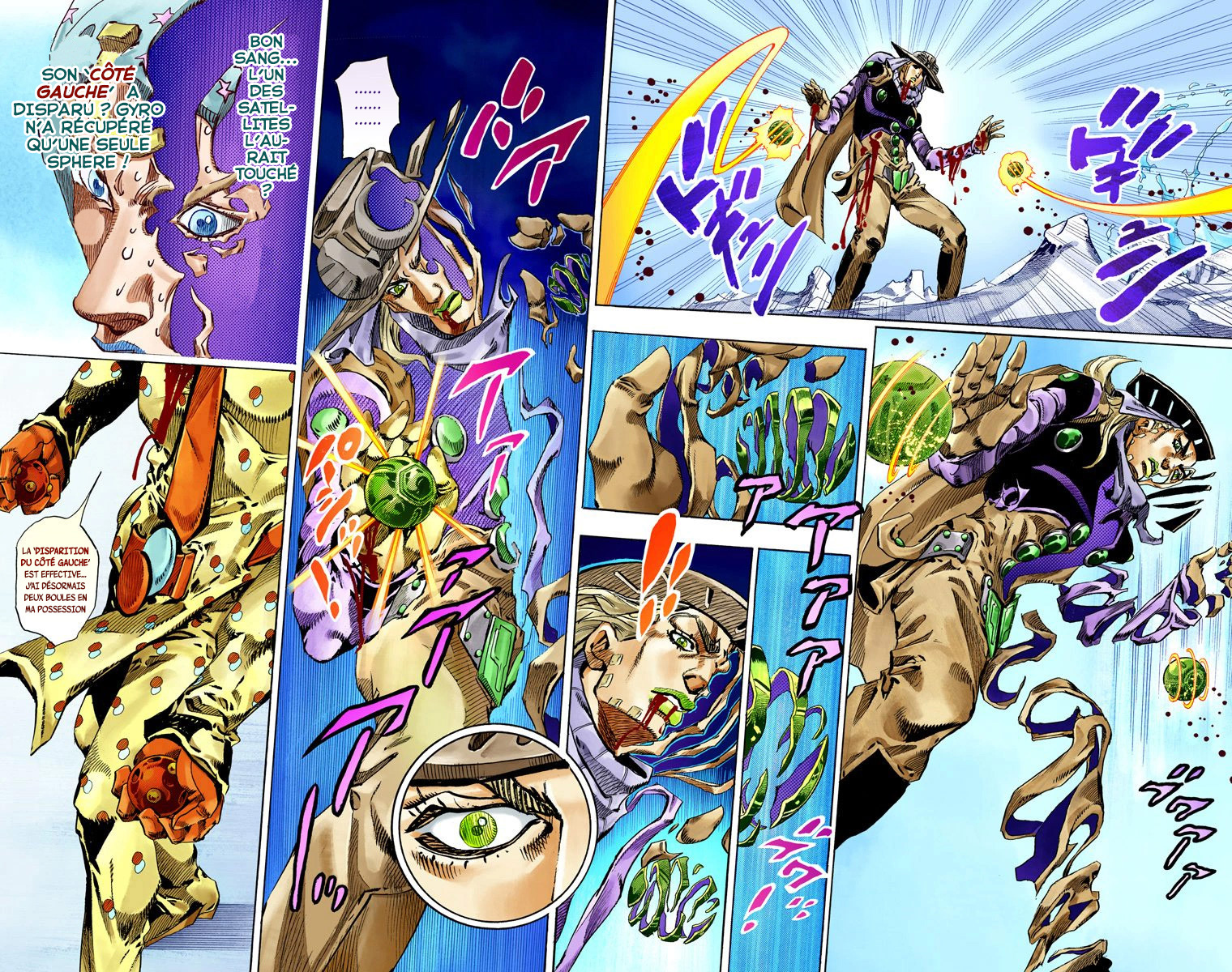 Read JoJo_s Bizarre Adventure Part 7 Steel Ball Run Official Colored FR Manga Online