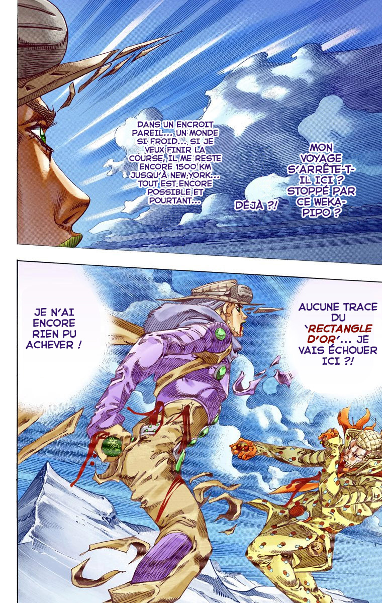 Read JoJo_s Bizarre Adventure Part 7 Steel Ball Run Official Colored FR Manga Online