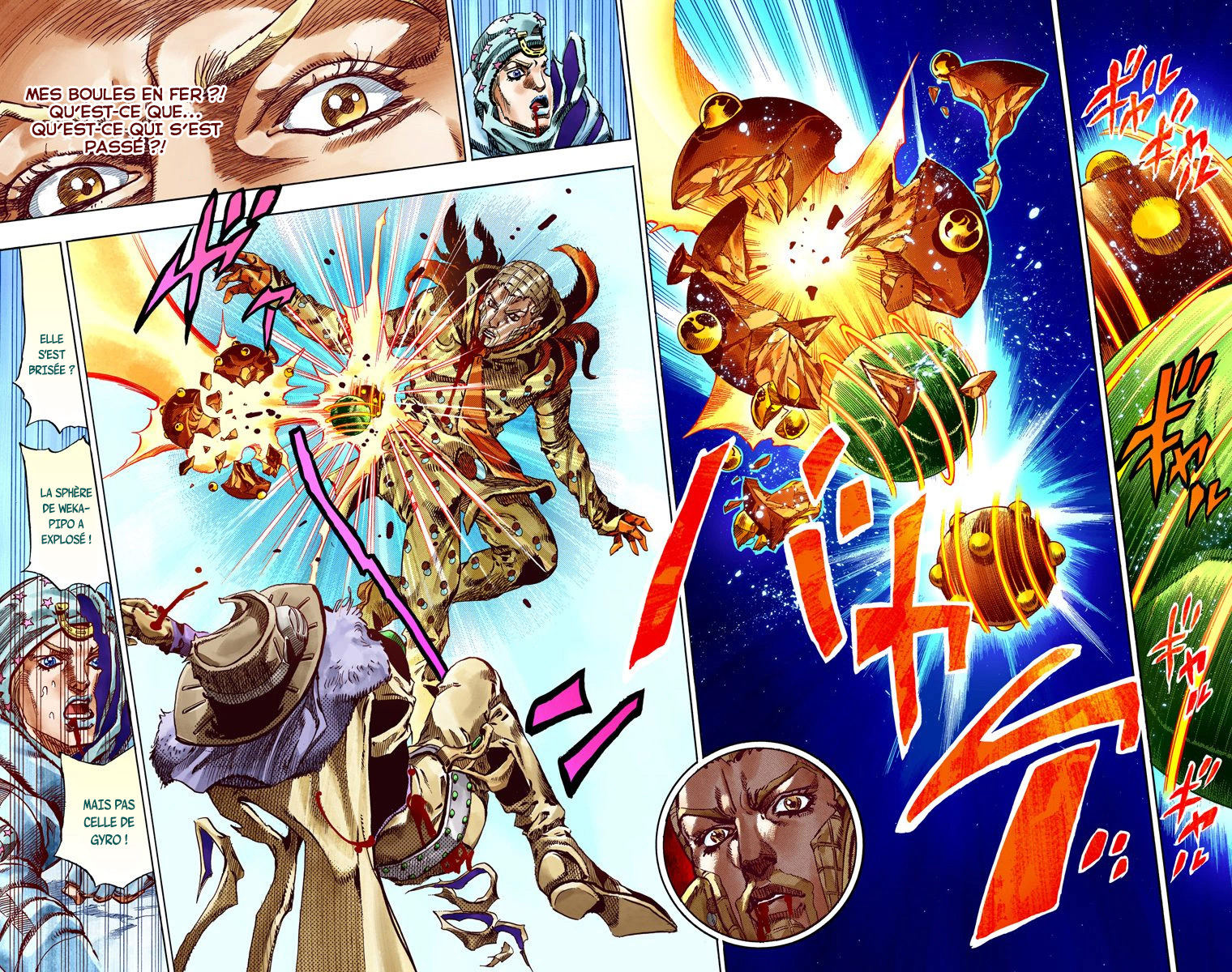 Read JoJo_s Bizarre Adventure Part 7 Steel Ball Run Official Colored FR Manga Online