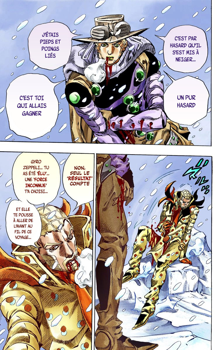 Read JoJo_s Bizarre Adventure Part 7 Steel Ball Run Official Colored FR Manga Online