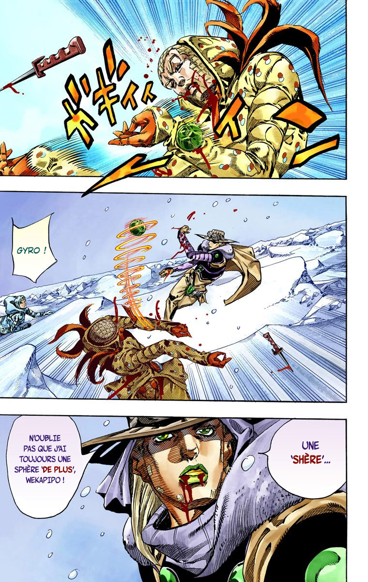 Read JoJo_s Bizarre Adventure Part 7 Steel Ball Run Official Colored FR Manga Online
