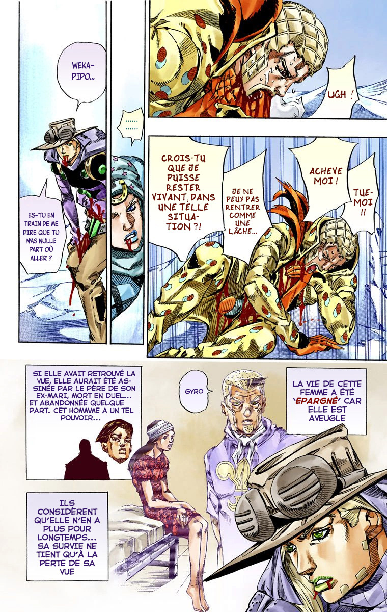 Read JoJo_s Bizarre Adventure Part 7 Steel Ball Run Official Colored FR Manga Online