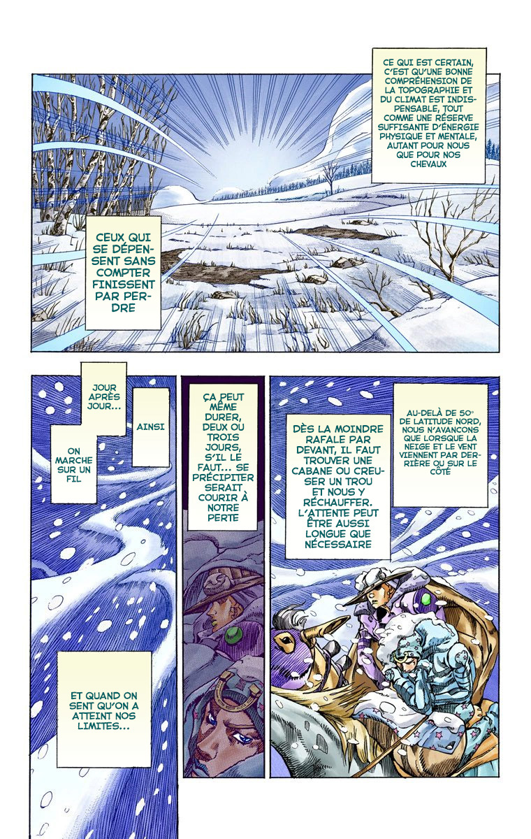 Read JoJo_s Bizarre Adventure Part 7 Steel Ball Run Official Colored FR Manga Online