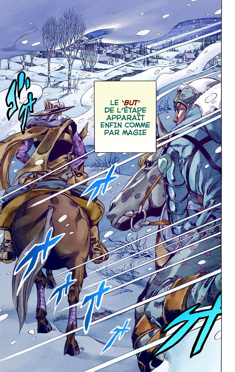 Read JoJo_s Bizarre Adventure Part 7 Steel Ball Run Official Colored FR Manga Online