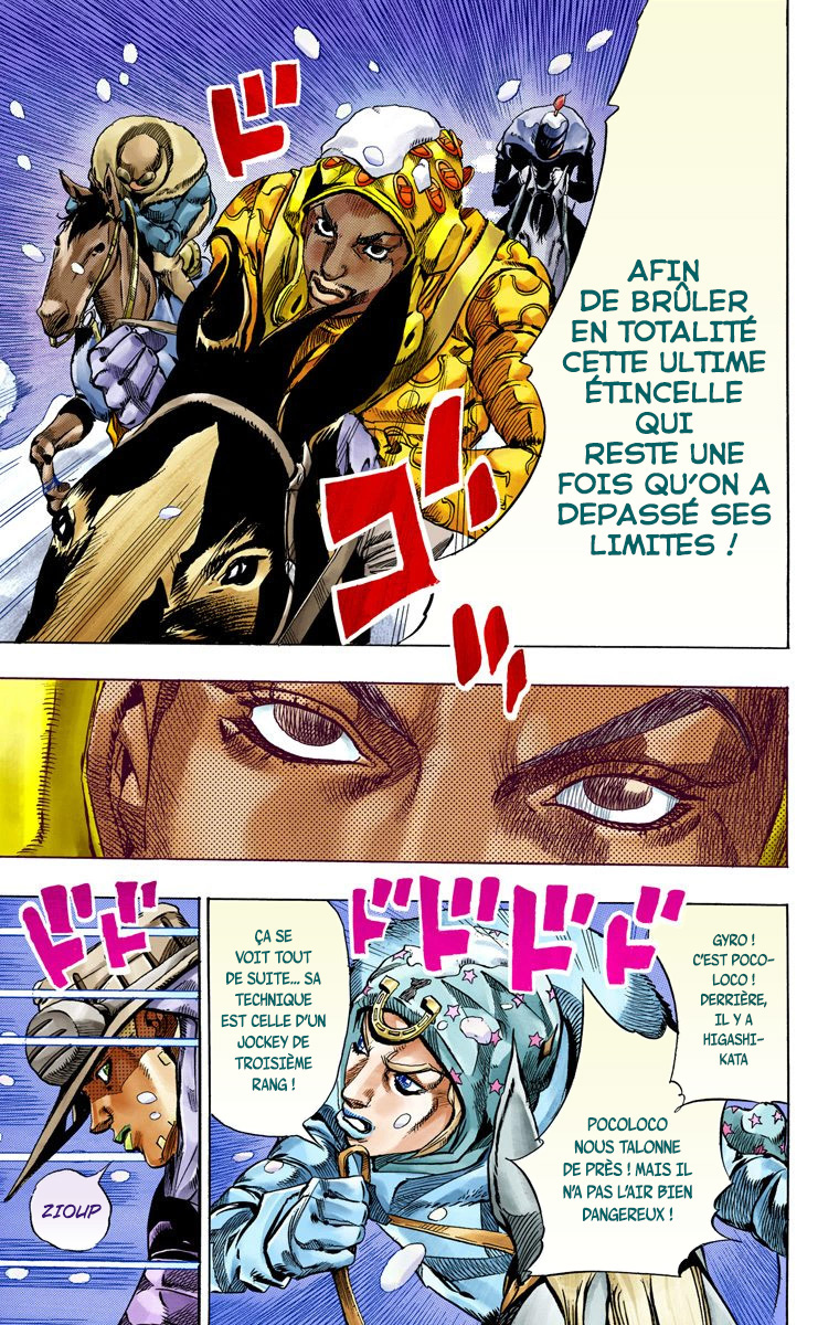 Read JoJo_s Bizarre Adventure Part 7 Steel Ball Run Official Colored FR Manga Online