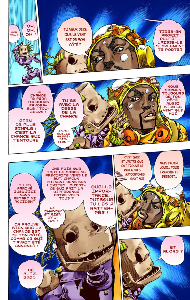 Read JoJo_s Bizarre Adventure Part 7 Steel Ball Run Official Colored FR Manga Online