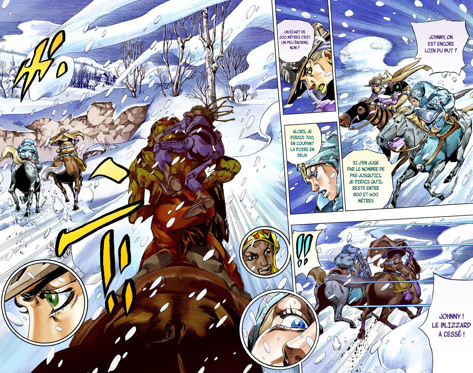 Read JoJo_s Bizarre Adventure Part 7 Steel Ball Run Official Colored FR Manga Online