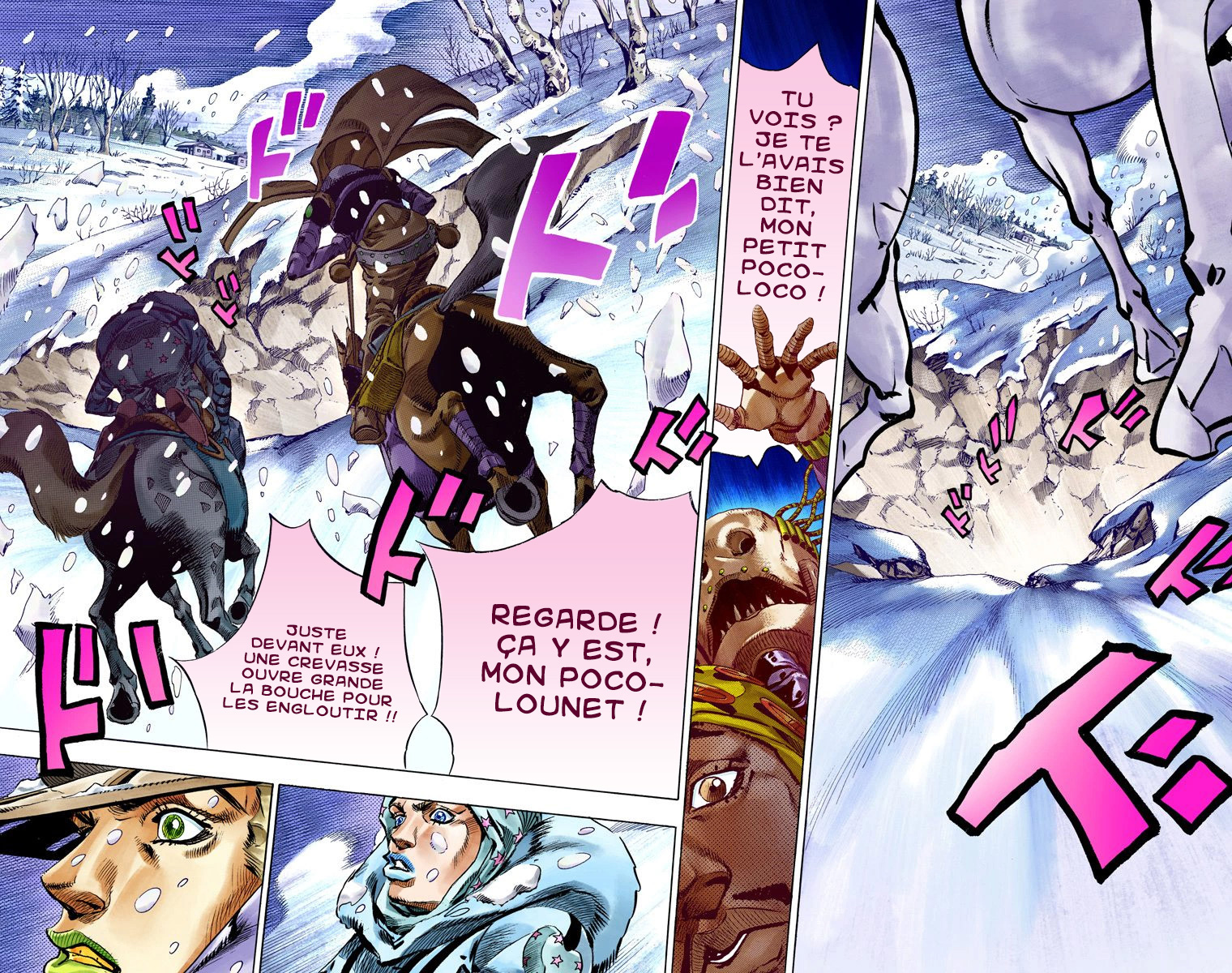 Read JoJo_s Bizarre Adventure Part 7 Steel Ball Run Official Colored FR Manga Online