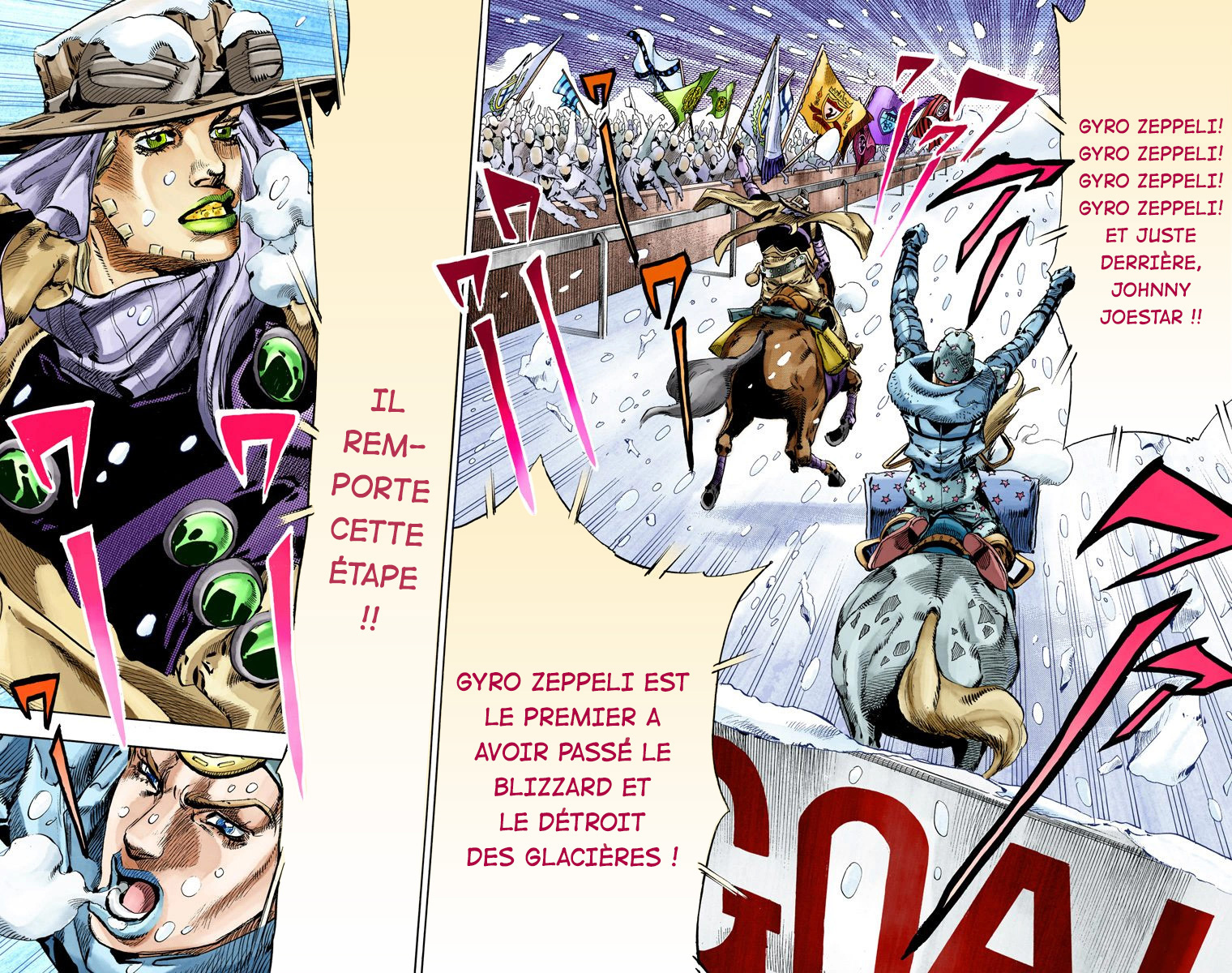 Read JoJo_s Bizarre Adventure Part 7 Steel Ball Run Official Colored FR Manga Online