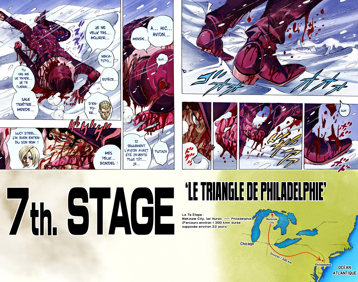Read JoJo_s Bizarre Adventure Part 7 Steel Ball Run Official Colored FR Manga Online