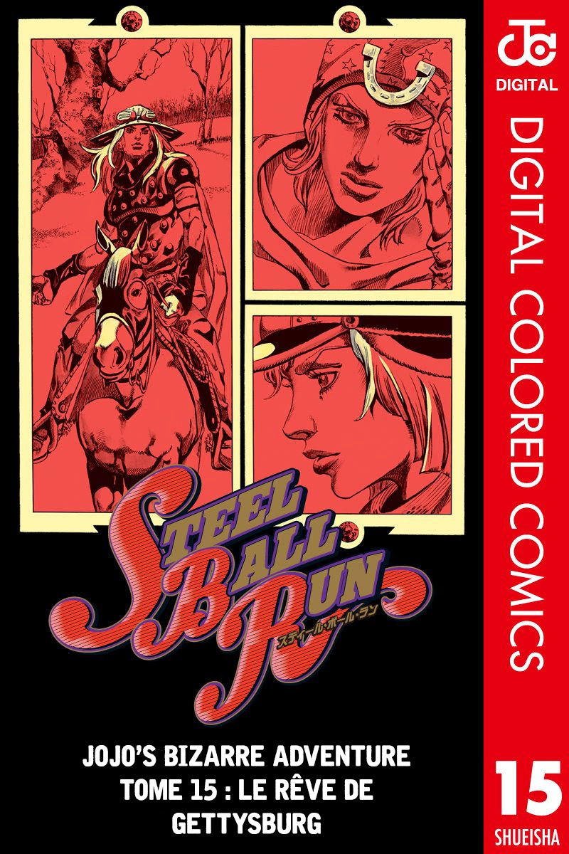 Read JoJo_s Bizarre Adventure Part 7 Steel Ball Run Official Colored FR Manga Online