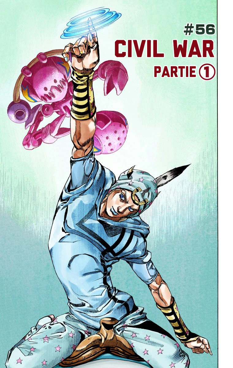 Read JoJo_s Bizarre Adventure Part 7 Steel Ball Run Official Colored FR Manga Online
