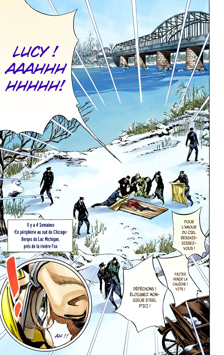 Read JoJo_s Bizarre Adventure Part 7 Steel Ball Run Official Colored FR Manga Online