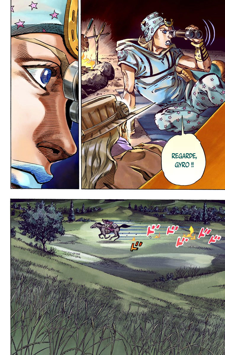 Read JoJo_s Bizarre Adventure Part 7 Steel Ball Run Official Colored FR Manga Online