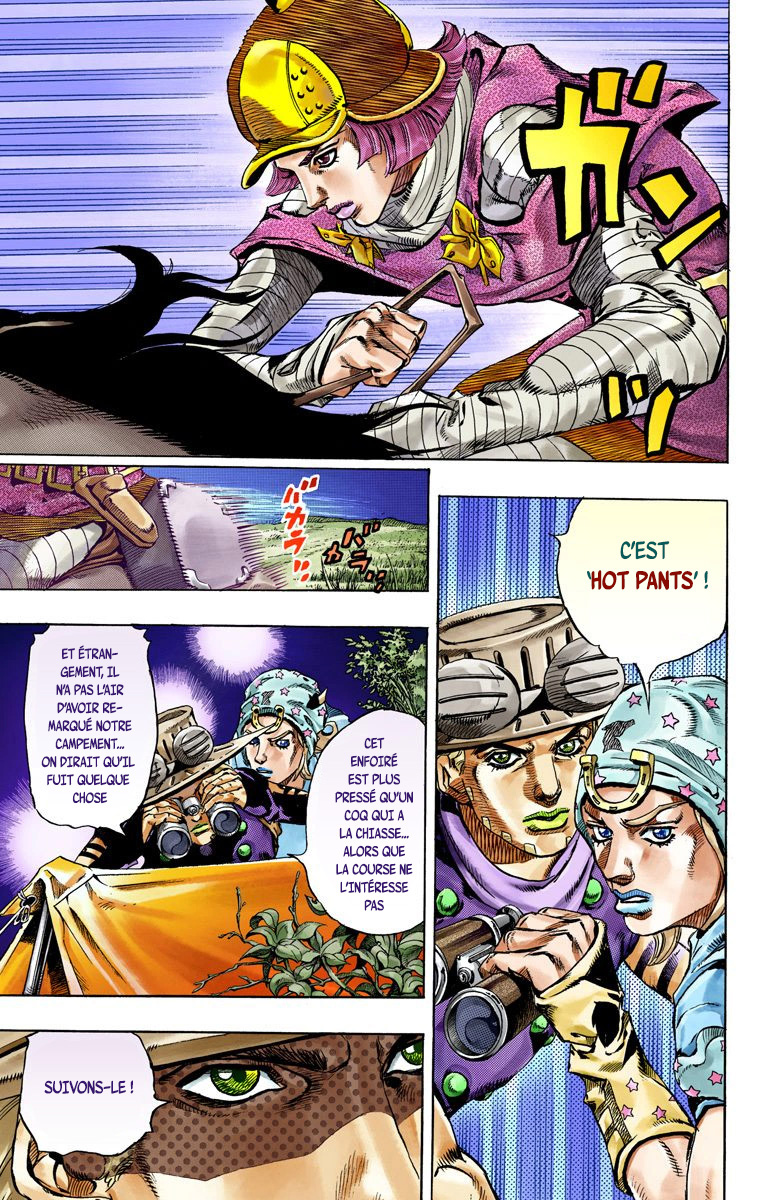 Read JoJo_s Bizarre Adventure Part 7 Steel Ball Run Official Colored FR Manga Online