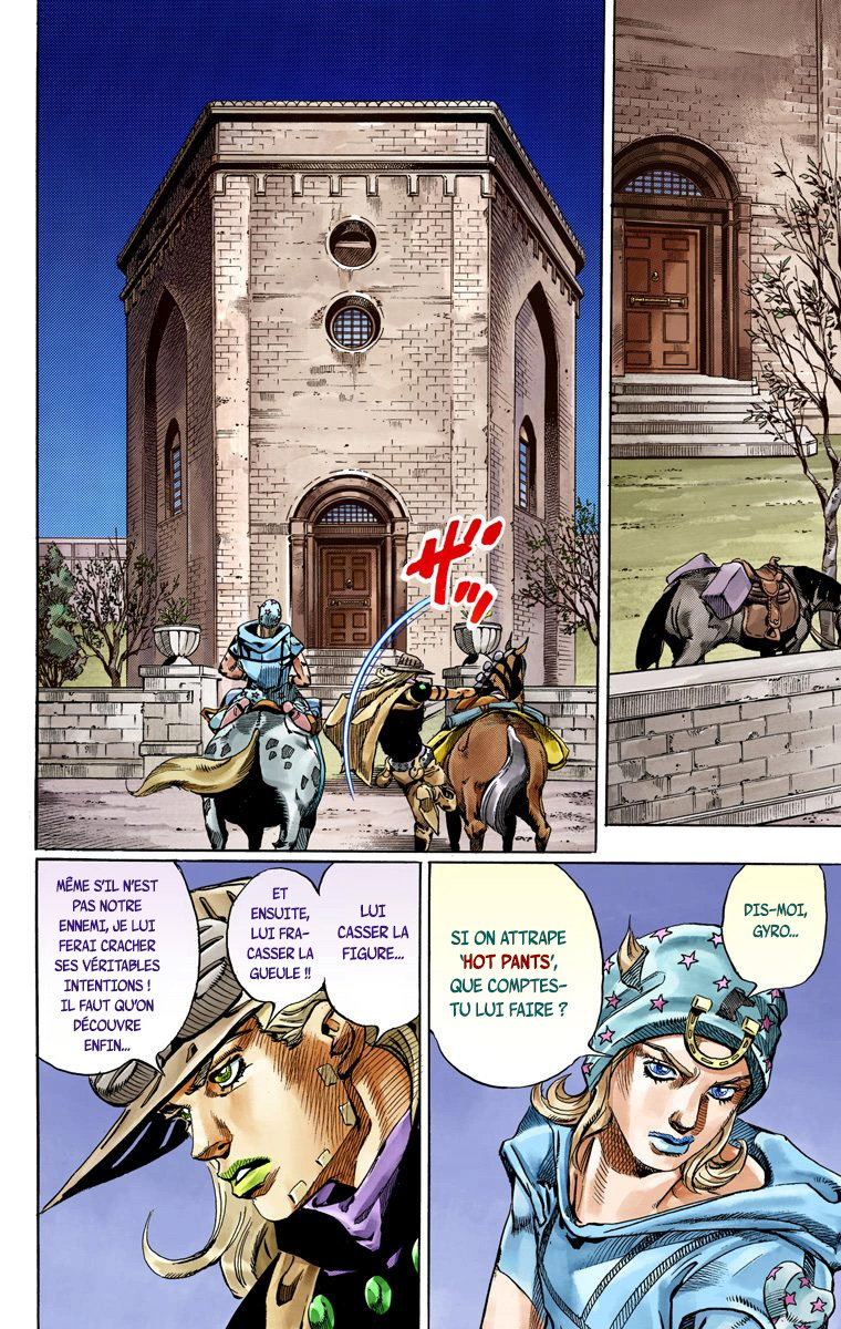 Read JoJo_s Bizarre Adventure Part 7 Steel Ball Run Official Colored FR Manga Online