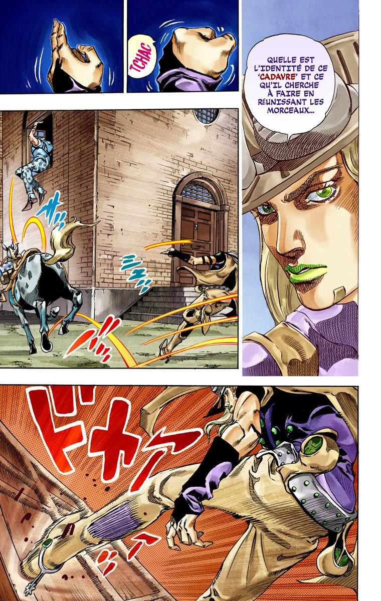 Read JoJo_s Bizarre Adventure Part 7 Steel Ball Run Official Colored FR Manga Online