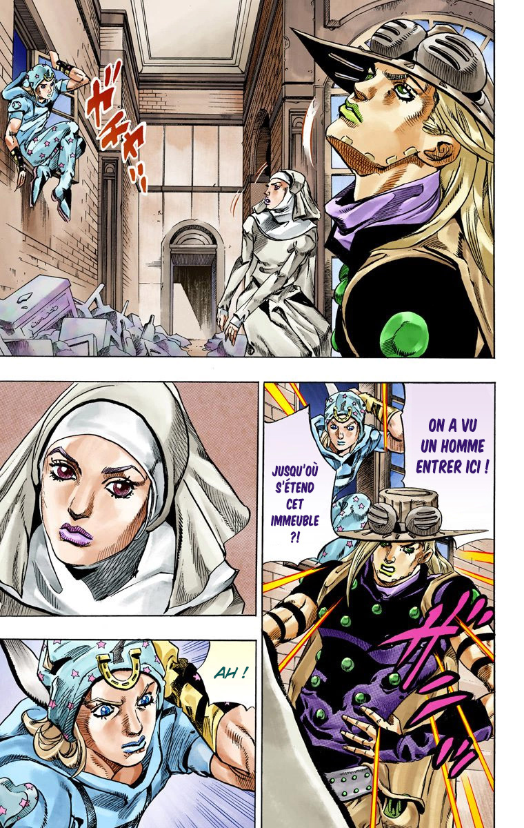 Read JoJo_s Bizarre Adventure Part 7 Steel Ball Run Official Colored FR Manga Online
