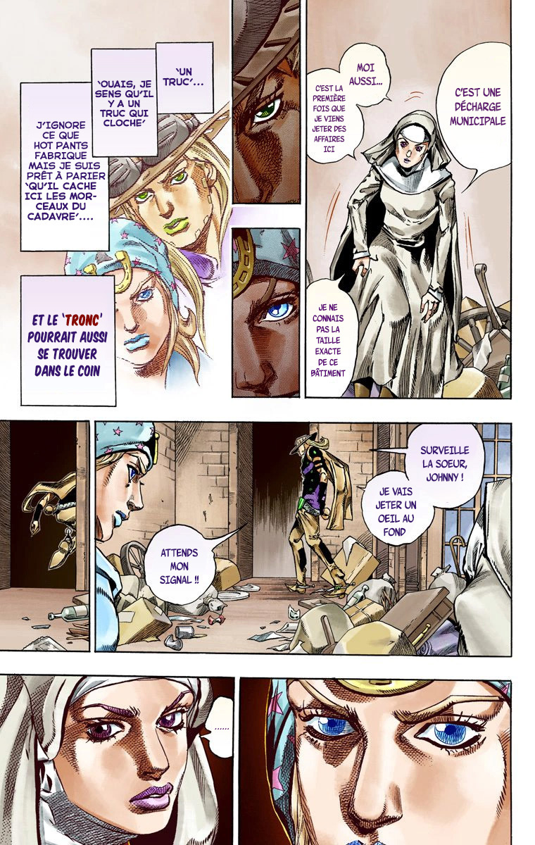 Read JoJo_s Bizarre Adventure Part 7 Steel Ball Run Official Colored FR Manga Online
