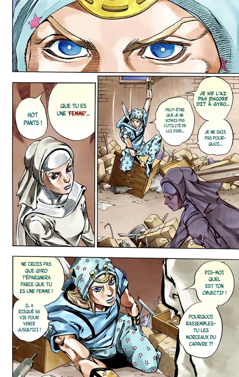 Read JoJo_s Bizarre Adventure Part 7 Steel Ball Run Official Colored FR Manga Online