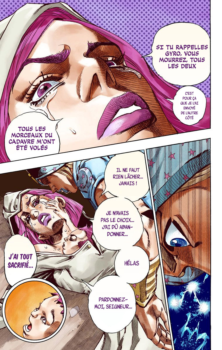 Read JoJo_s Bizarre Adventure Part 7 Steel Ball Run Official Colored FR Manga Online