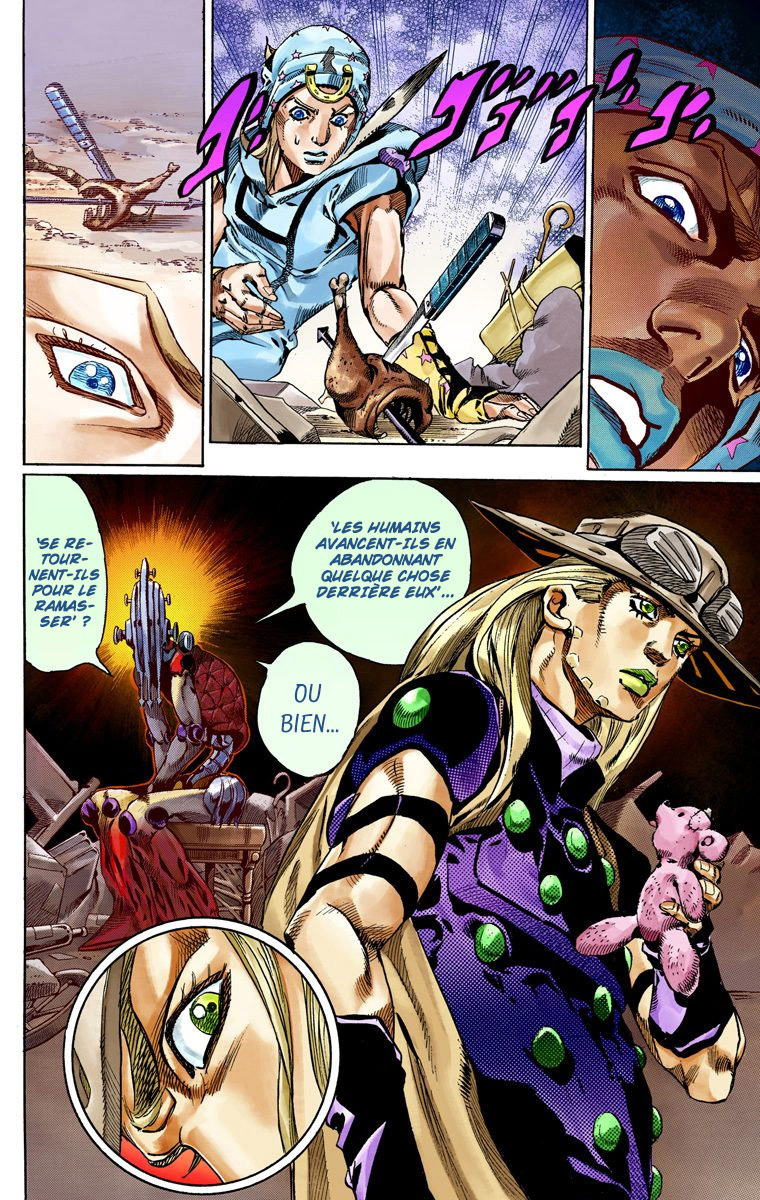 Read JoJo_s Bizarre Adventure Part 7 Steel Ball Run Official Colored FR Manga Online